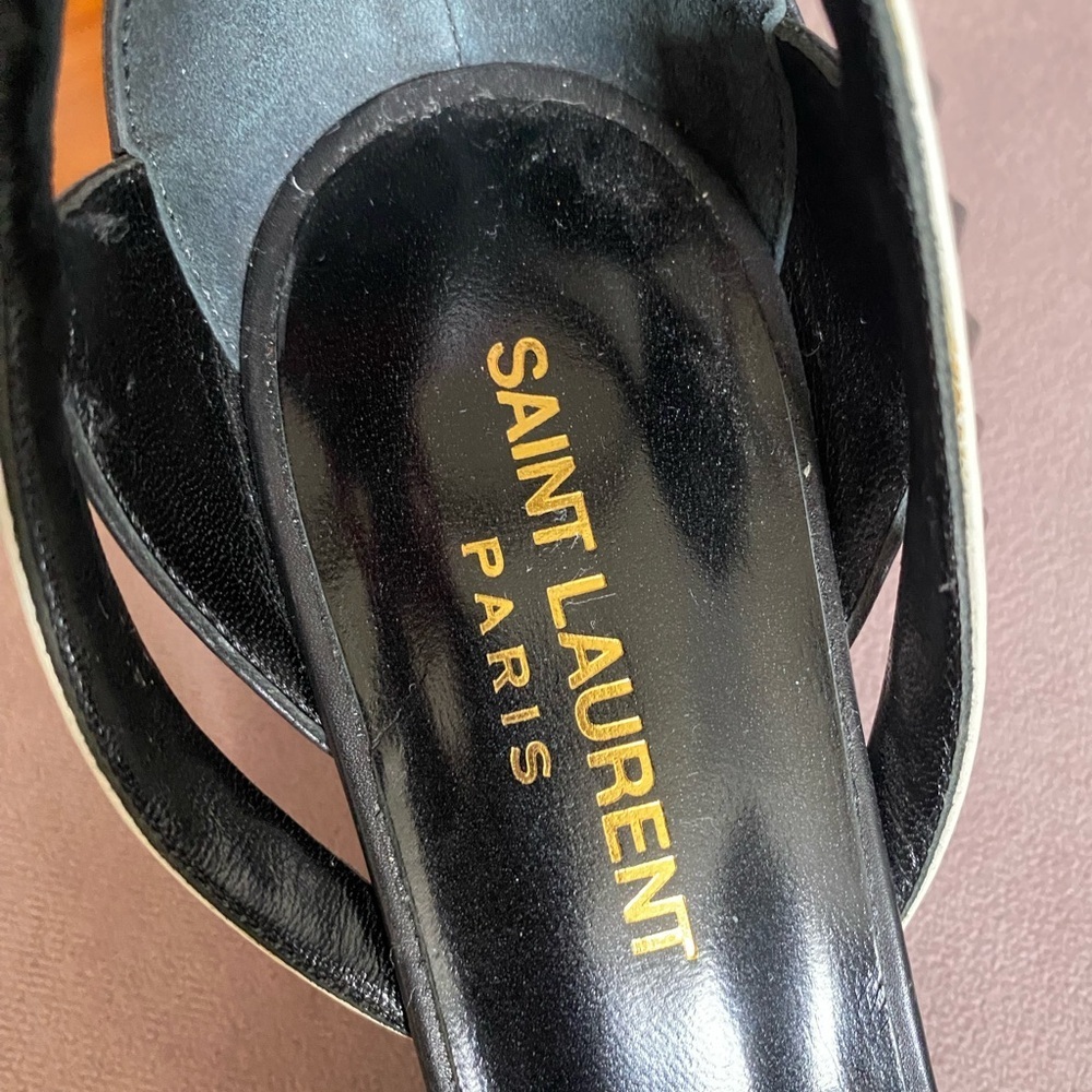 Saint Laurent studded Mary Jane pumps - Picture 6 of 8